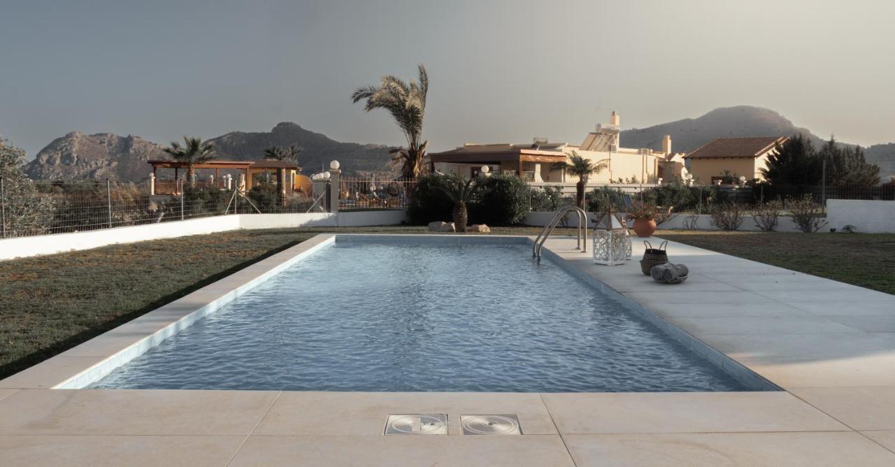 Villa Santa Maria With Private Pool And Sea View Афанту Экстерьер фото