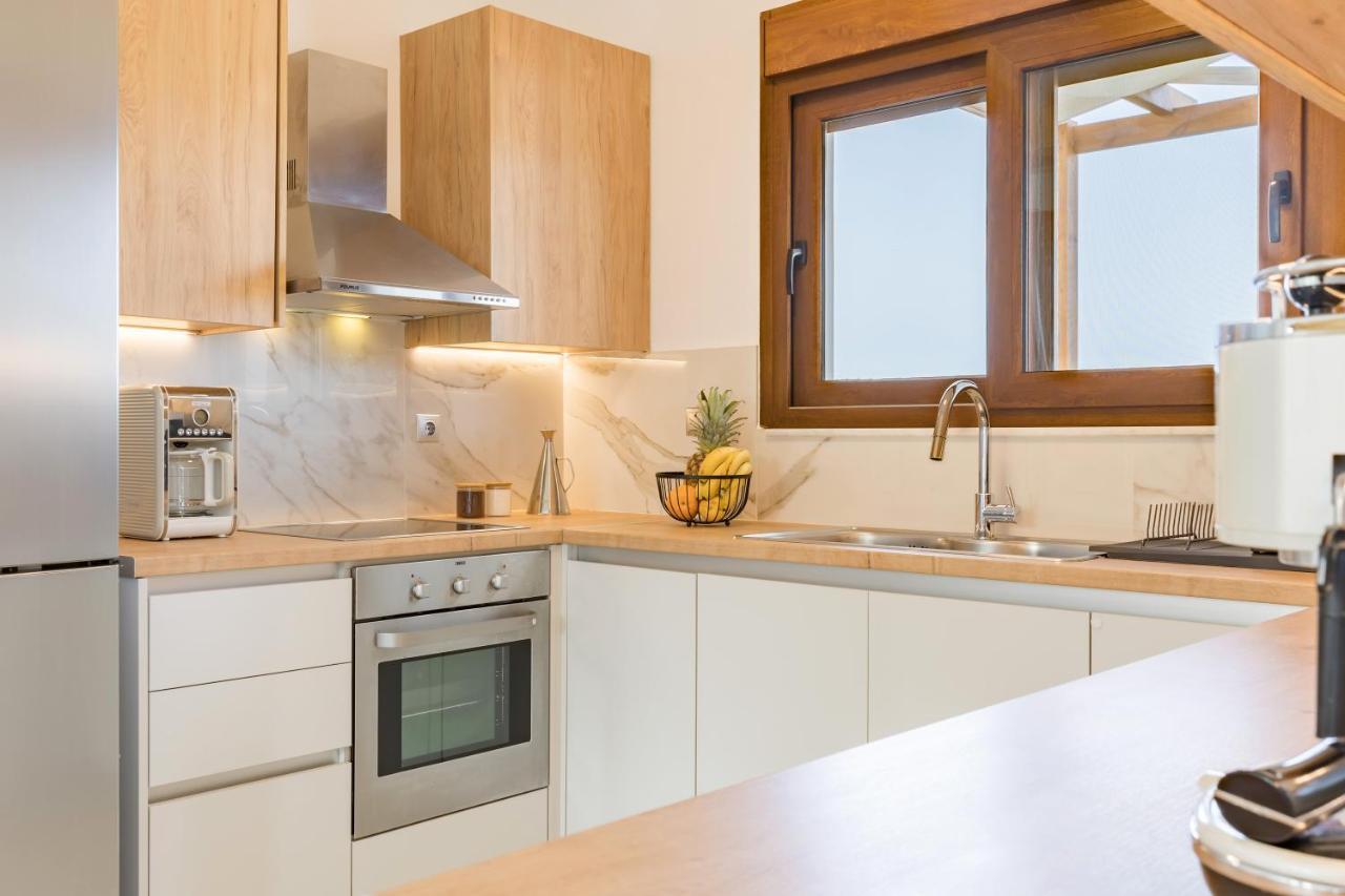 Villa Santa Maria With Private Pool And Sea View Афанту Экстерьер фото
