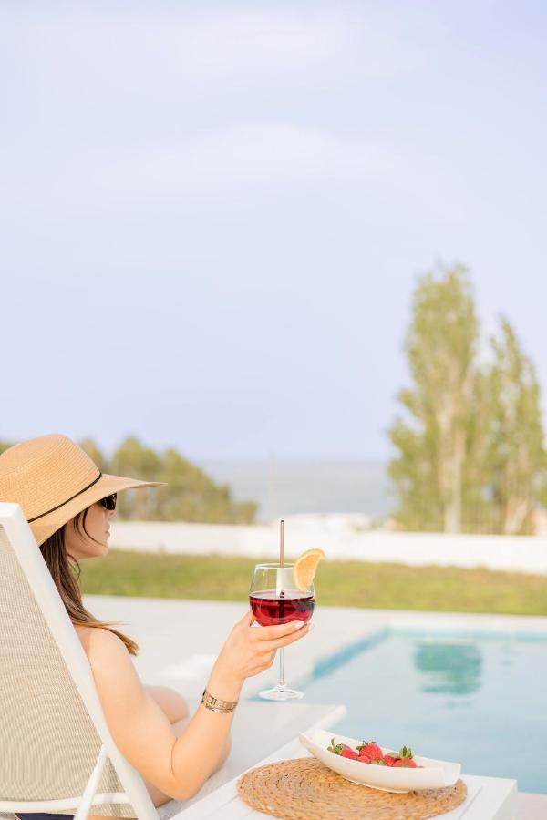 Villa Santa Maria With Private Pool And Sea View Афанту Экстерьер фото